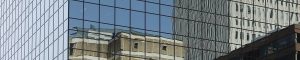 a mirror building